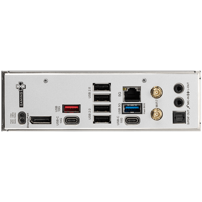MSI B850 GAMING PLUS WIFI Motherboard, ATX - Supports AMD Ryzen 9000/8000 / 7000 Processors, AM5 - DDR5 Memory Boost 8200+ MT/s (OC), PCIe 5.0 x16 & 4.0 x16, M.2 Gen5, Wi-Fi 7, 5G LAN