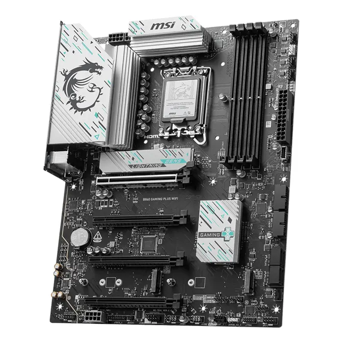 MSI B860 GAMING PLUS WIFI motherboard Intel B860 LGA 1851 (Socket V1) ATX