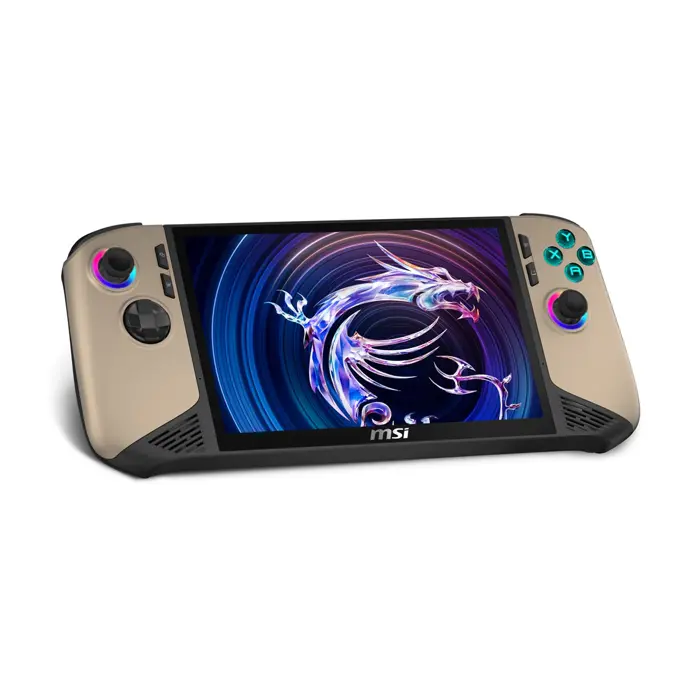 MSI Claw 8 AI+ A2VM-037PL portable game console 20.3 cm (8") 1 TB Touchscreen Wi-Fi Beige