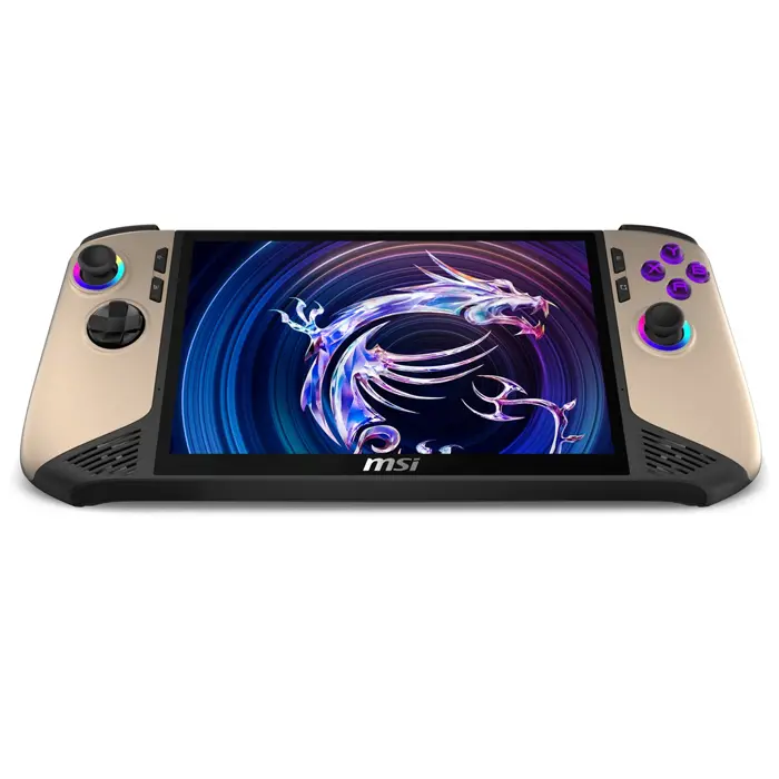 MSI Claw 8 AI+ A2VM-037PL portable game console 20.3 cm (8") 1 TB Touchscreen Wi-Fi Beige
