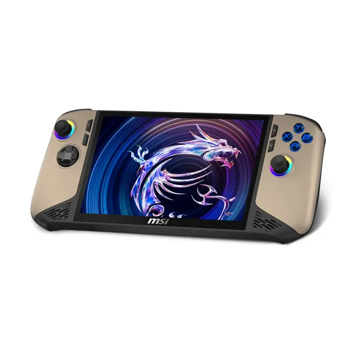 MSI Claw 8 AI+ A2VM-037PL portable game console 20.3 cm (8") 1 TB Touchscreen Wi-Fi Beige