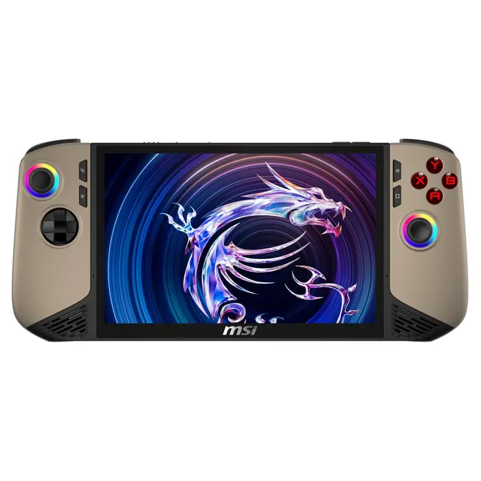 MSI Claw 8 AI+ A2VM-037PL portable game console 20.3 cm (8") 1 TB Touchscreen Wi-Fi Beige