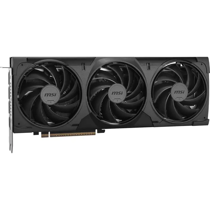 MSI GeForce RTX 5080 VENTUS 3X OC BLACK (black, DLSS 4, 3x DisplayPort, 1x HDMI 2.1)