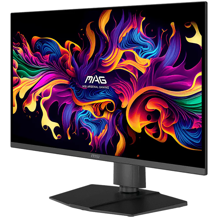 MSI MAG 272QPW QD-OLED X28 Gaming Monitor, 26.5", QD-OLED, 280Hz, QHD (2560x1440), 0.03ms, 1000 Nits, DisplayHDR True Black 400, 2x HDMI, 1x DP, Tilt, Swivel, Pivot, Height Adjustment, White