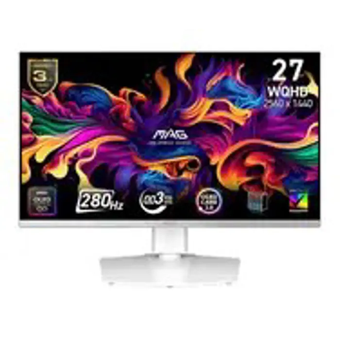 MSI MAG 272QPWDE QD-OLED X28, 27 Zoll QHD Gaming-Monitor, 280Hz, QD-OLED-Panel, G-SYNC Compatible