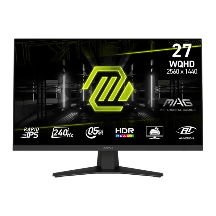 MSI MAG 274QFDE X24, 27 Zoll QHD Gaming-Monitor, 240Hz, IPS-Panel, Adaptive-Sync