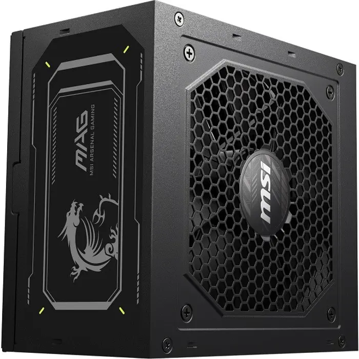 MSI MAG A850GL 850W PCIE5 II 80+ Gold Power Supply (306-7ZP8D11-CE0)