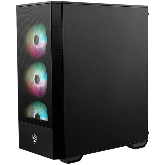 MSI MAG FORGE 112R , 2xUSB 3.0, 4x120mm ARGB Fan, 6xARGB Control Board, Tempered Glass Window