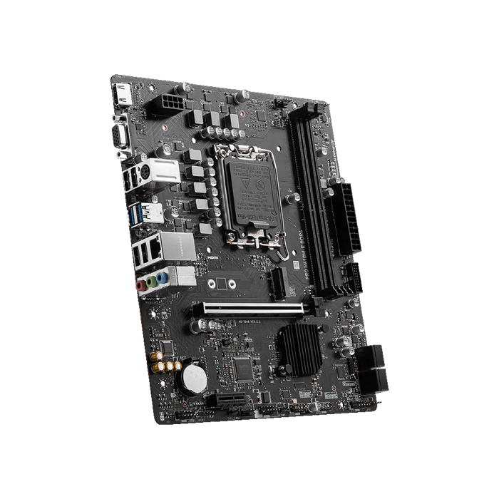 MSI MB H610M-E DDR4, S.1700, 2xDDR4/3200, PCIe 4.0, G-LAN, VGA/HDMI, mATX