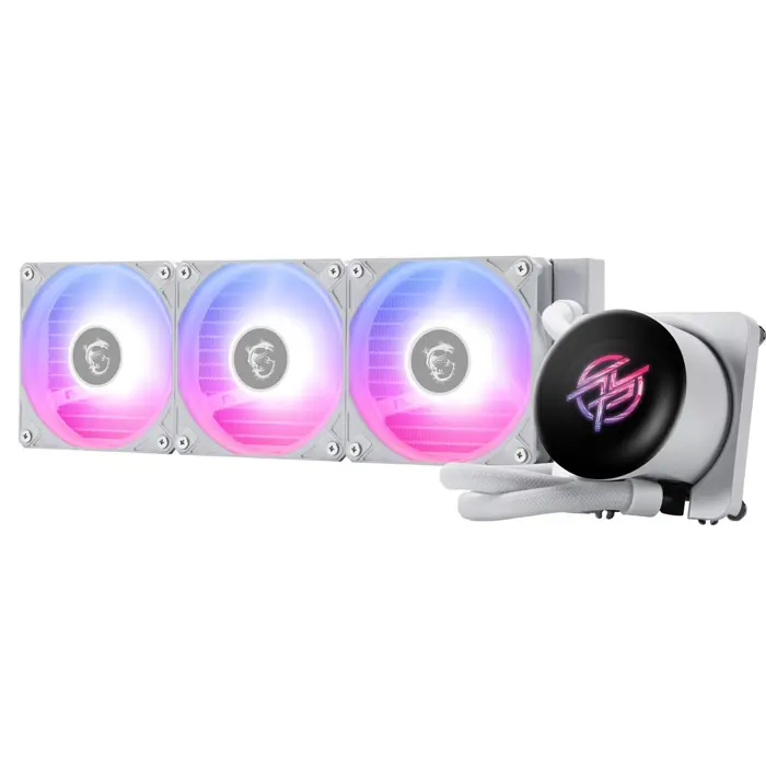 MSI MPG CORELIQUID P13 WHITE computer cooling system Processor All-in-one liquid cooler 12 cm 1 pc(s)
