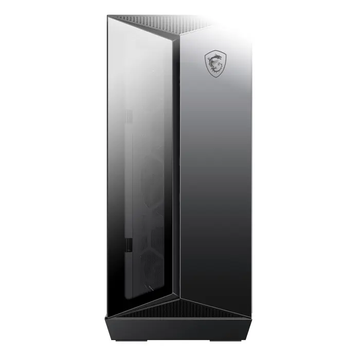 MSI MPG GUNGNIR 110R Mid Tower Gaming Computer Case Black, USB 3.2 Gen2 Type C, 4x 120mm ARGB Fan, Mystic Light Sync, 1 to 6 ARGB Control board, 2x Tempered Glass Panels, ATX, mATX, mini-ITX