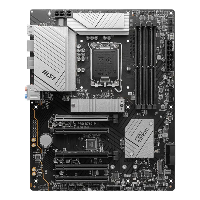 MSI PRO B760-P II motherboard Intel B760 LGA 1700 ATX