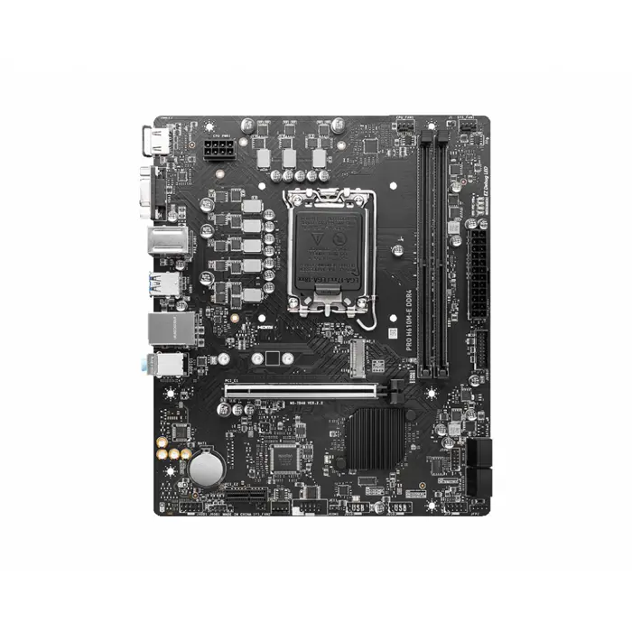 MSI PRO H610M-E DDR4 motherboard Intel H610 LGA 1700 micro ATX