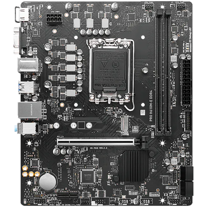 MSI PRO H610M-E mATX Socket 1851