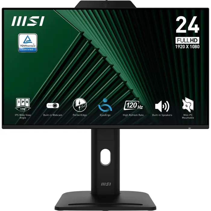 MSI Pro MP242PMGDE computer monitor 60.5 cm (23.8") 1920 x 1080 pixels Full HD LCD Black