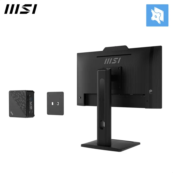 MSI Pro MP242PMGDE computer monitor 60.5 cm (23.8") 1920 x 1080 pixels Full HD LCD Black
