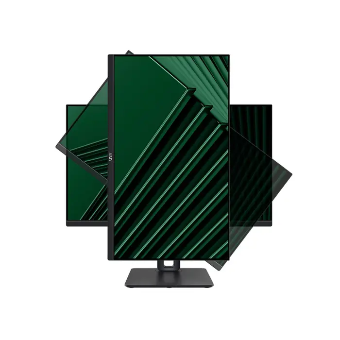 MSI Pro MP245PG 24 Inch Monitor, FHD (1920 x 1080), 100Hz, IPS, 1ms, 1x HDMI 1.4b, 1x DP 1.2a output, 1x D-Sub(VGA), Built-in Speakers, Anti-Glare, Anti-Flicker, Less Blue light, TÜV Certified, VESA, 