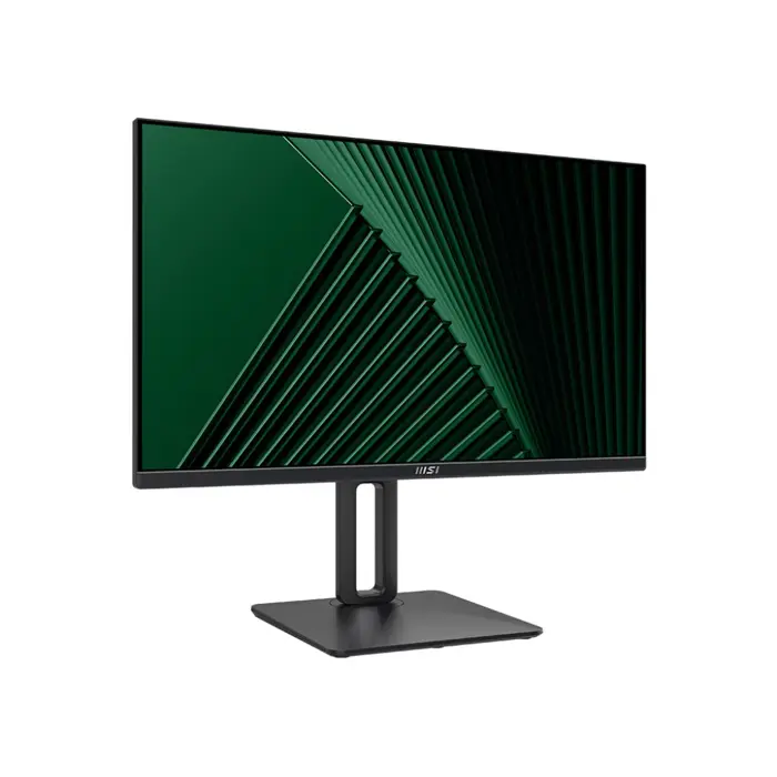 MSI Pro MP245PG 24 Inch Monitor, FHD (1920 x 1080), 100Hz, IPS, 1ms, 1x HDMI 1.4b, 1x DP 1.2a output, 1x D-Sub(VGA), Built-in Speakers, Anti-Glare, Anti-Flicker, Less Blue light, TÜV Certified, VESA, 