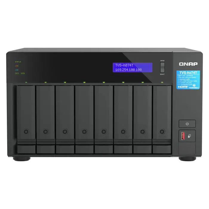 NAS server for 8 disks, 32GB ram, ".5GB network, 2x TB4