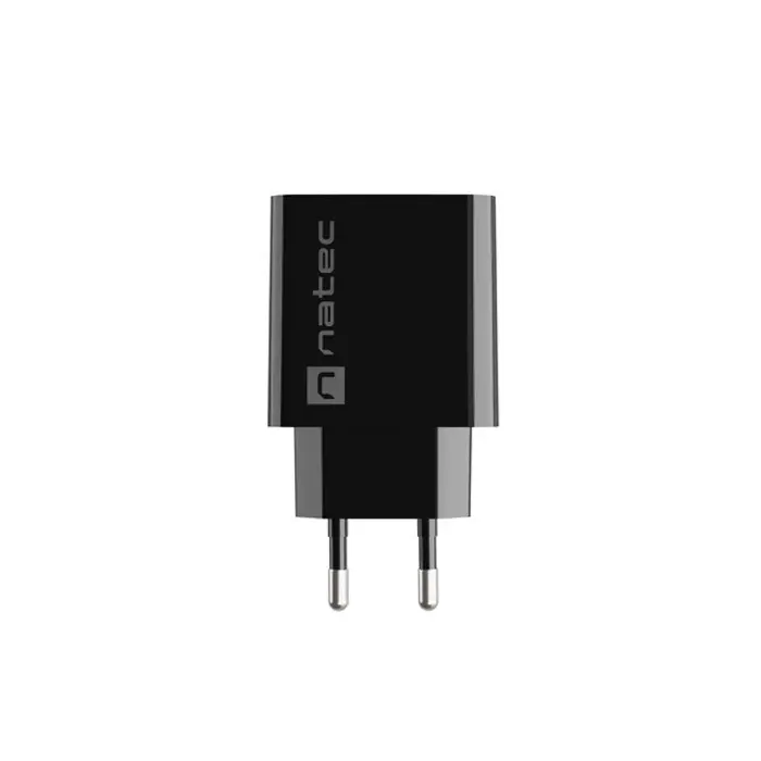 NATEC MAINS CHARGER RIBERA USB-A 18W BLACK