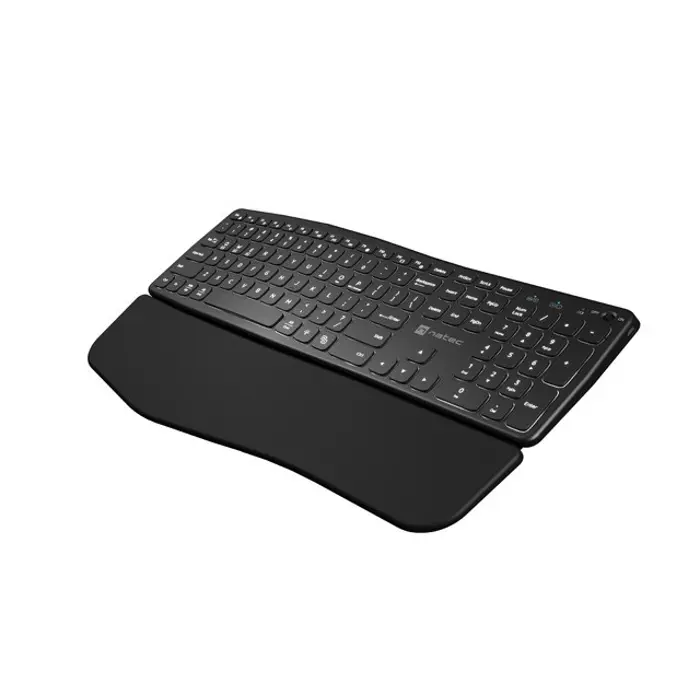 NATEC PORIFERA US WIRELESS BLUETOOTH + 2.4GHZ X-SCISSOR KEYBOARD BACKLIGHT ERGONOMIC