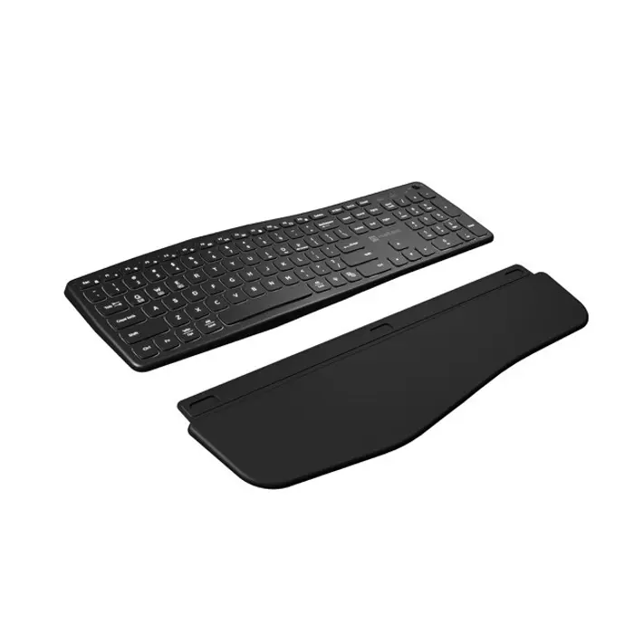 NATEC PORIFERA US WIRELESS BLUETOOTH + 2.4GHZ X-SCISSOR KEYBOARD BACKLIGHT ERGONOMIC