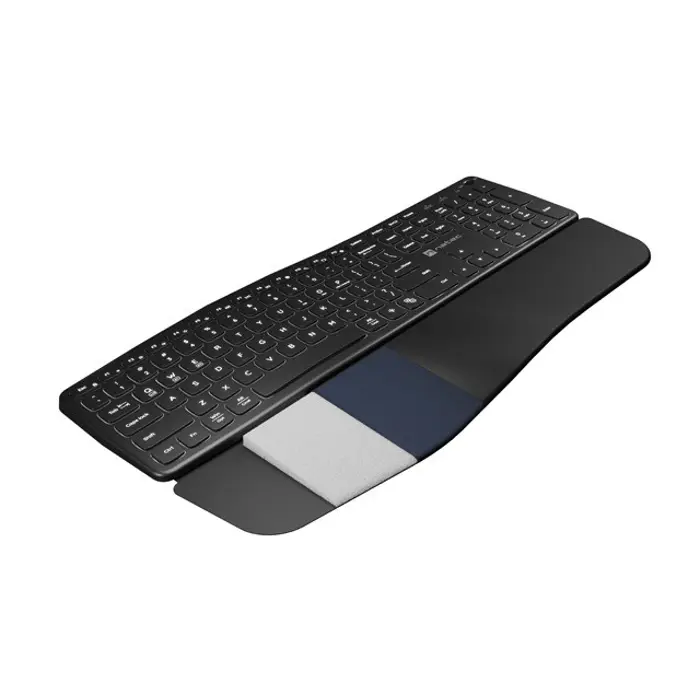 NATEC PORIFERA US WIRELESS BLUETOOTH + 2.4GHZ X-SCISSOR KEYBOARD BACKLIGHT ERGONOMIC