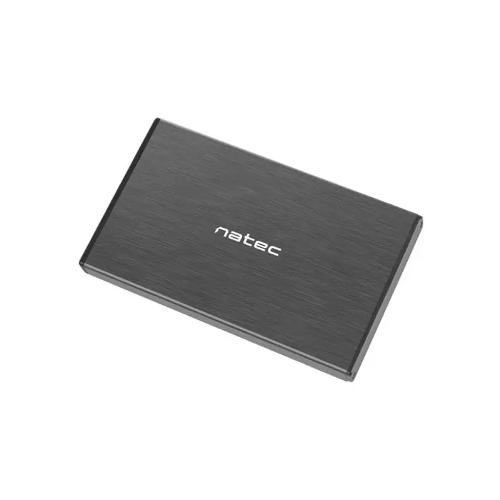 NATEC RHINO GO enclosure USB 3.0 for 2.5'' SATA HDD/SSD, black Aluminum