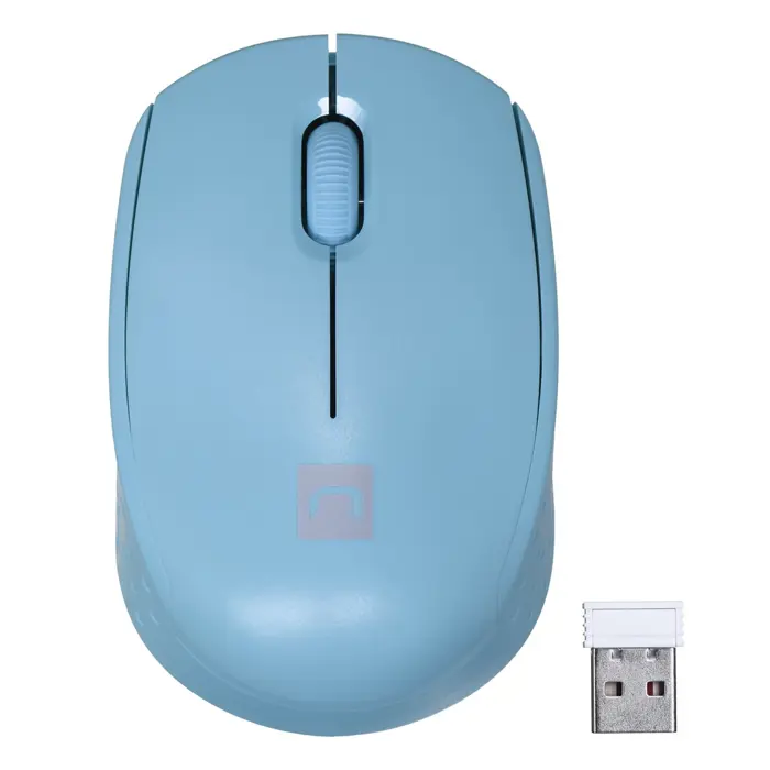 NATEC STORK mouse Home Ambidextrous Bluetooth + USB Type-A Optical 1600 DPI