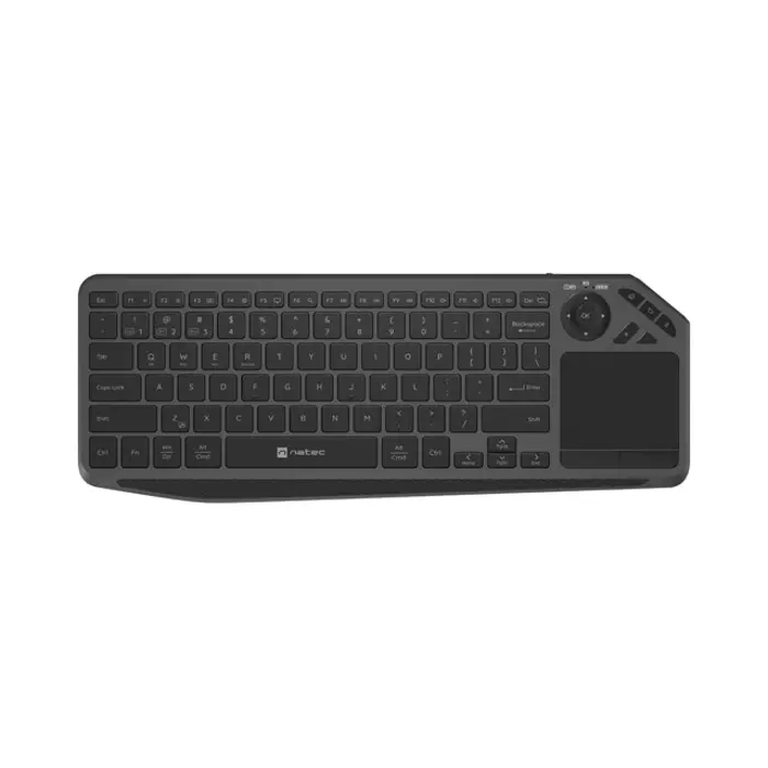 NATEC WIRELESS KEYBOARD TURBOT 2 TV BT + 2.4GHZ