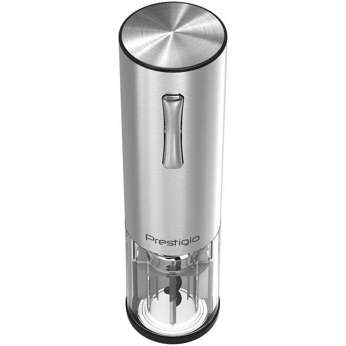 Nemi, Electric wine opener, aerator, vacuum preserver, Silver color