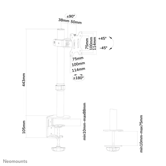 Neomounts by Newstar FPMA-D510 - monte