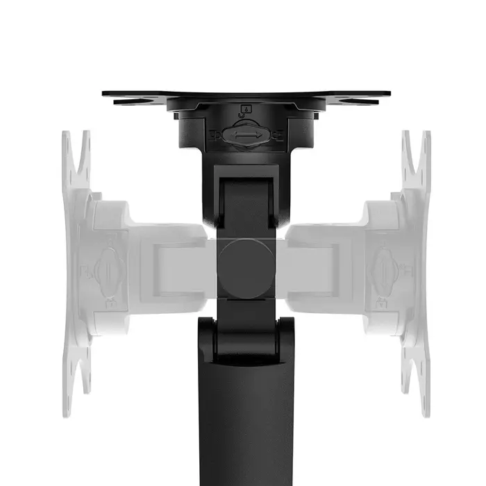 Neomounts TIS 17"-35" 1TFT 2Gelenke black Max.9KG Gasfeder