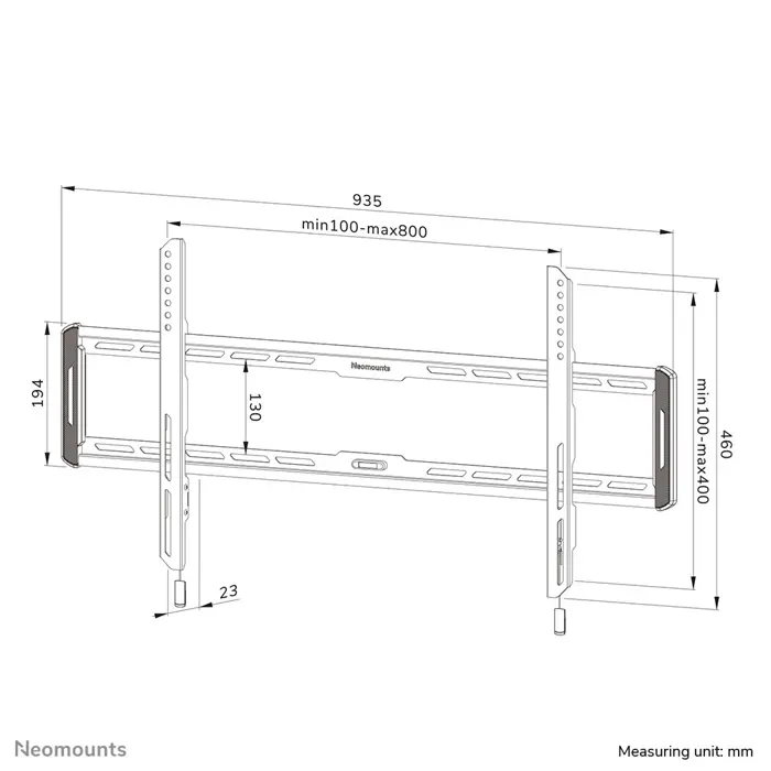 Neomounts tv wall mount