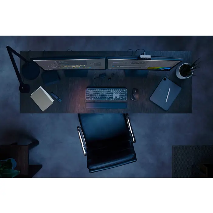 NL Logitech MX Keys S Wireless Keyboard Graphite US Layout