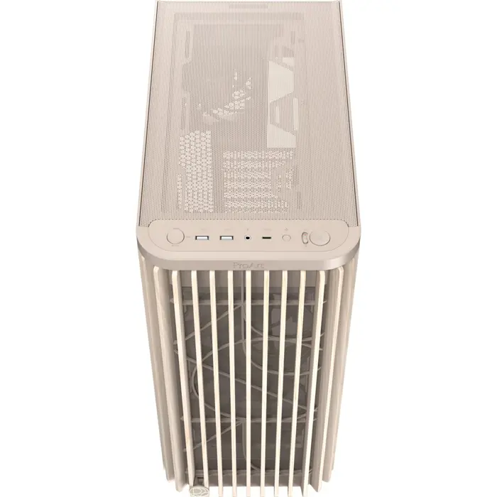 Kućište Asus PROART PA401 WOOD TG PWM BEIGE