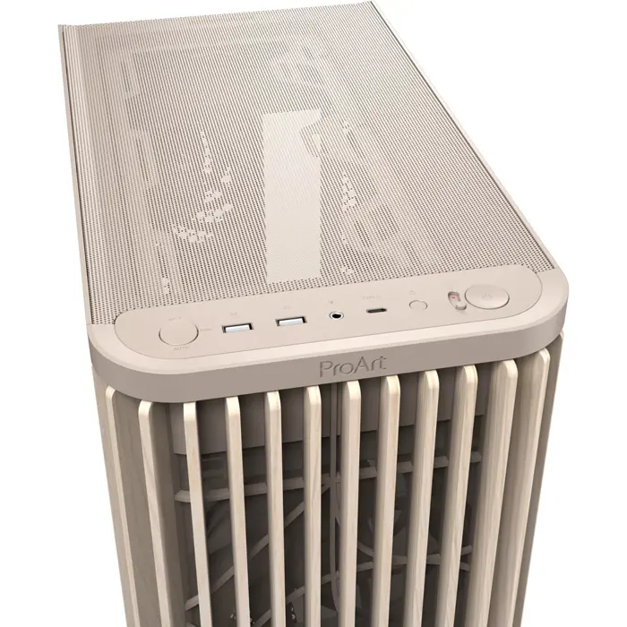 Kućište Asus PROART PA401 WOOD TG PWM BEIGE