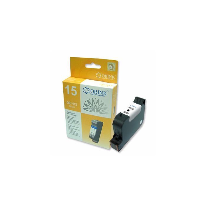 Orink tinta za HP, C6615DE, No.15, crna