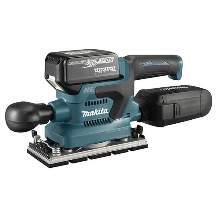 Oscillating sander 18V MAKITA DBO380RTJ 93x185mm 2x5Ah