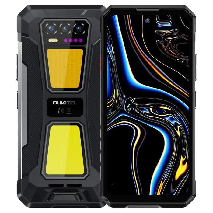 Oukitel WP58 Pro 6,7" Smartphone Dual SIM Android 15 5G USB Type-C 8 GB 512 GB 10000 mAh Black
