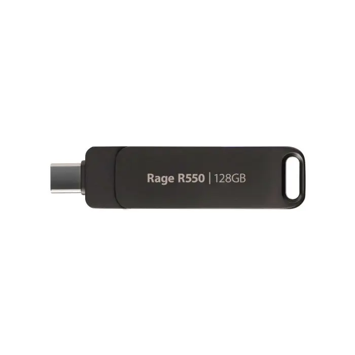 Patriot 128GB 100MB/s Rage R550 USB 3.2 + USB-C memory stick
