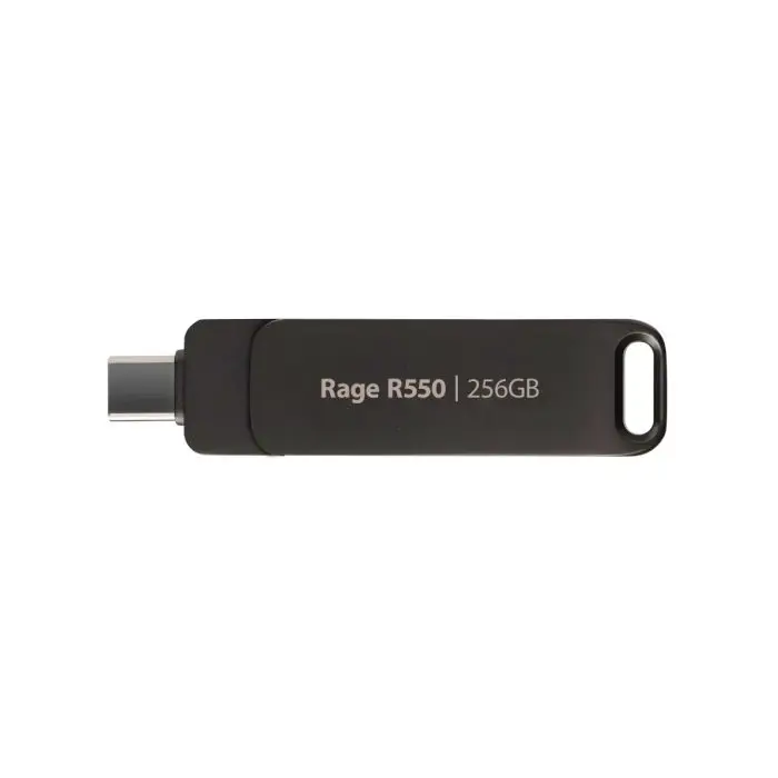 Patriot 256GB 100MB/s Rage R550 USB 3.2 + USB-C memory stick