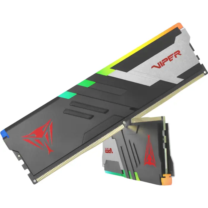 Patriot 32 GB DDR5-7000 Kit, memory (black, PVVR532G700C32K, Viper Venom RGB, XMP)