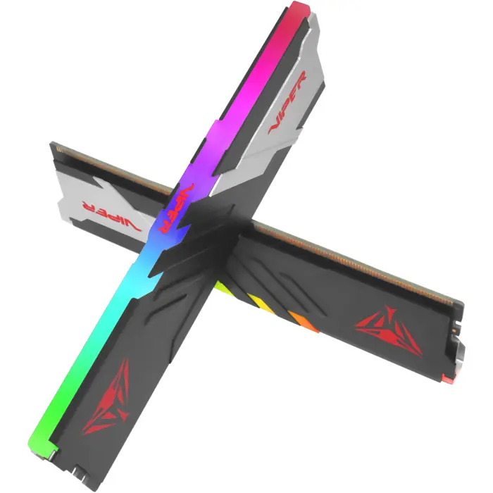 Patriot 32 GB DDR5-7000 Kit, memory (black, PVVR532G700C32K, Viper Venom RGB, XMP)