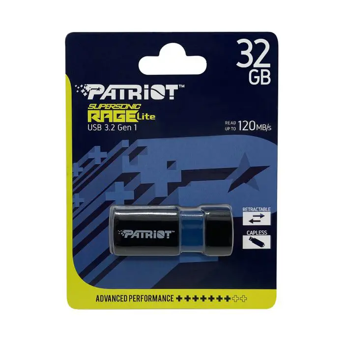 Patriot 32GB 120MB / s Supersonic Rage Lite USB 3.2 memory stick