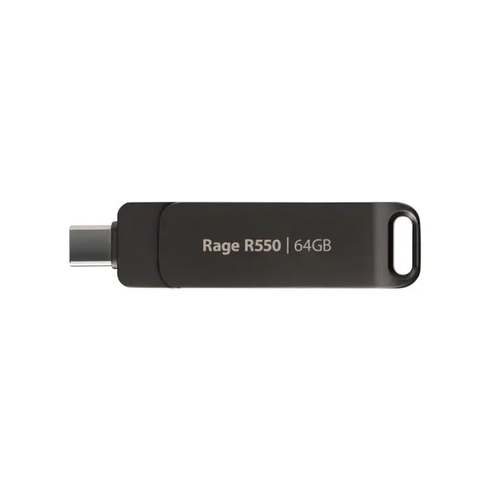 Patriot 64GB 100MB/s Rage 550 USB 3.2 + USB-C memory stick