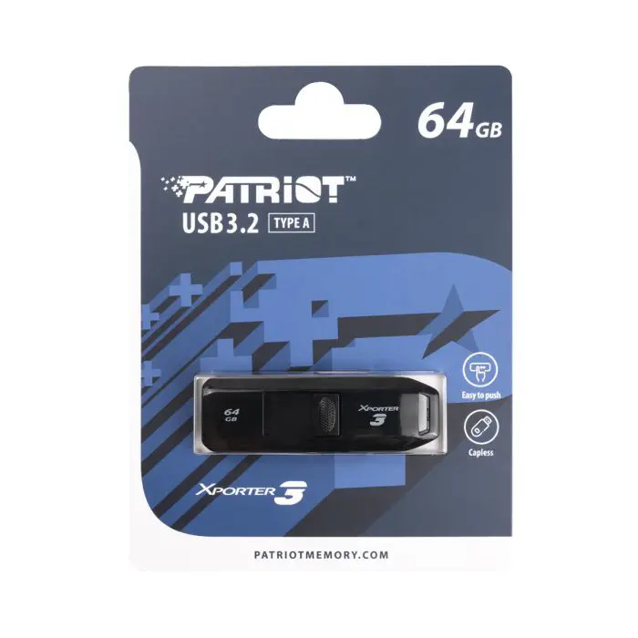 Patriot 64GB 80MB/s Xporter 3 USB 3.2 Gen 1 memory stick
