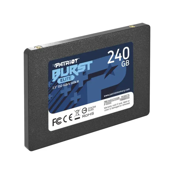 Patriot Burst Elite 240GB SSD SATA 3 2.5 " (PATSD-240GBBU)