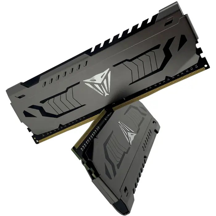 Patriot DDR4 - 16GB -3200 - CL - 16 - Dual Kit - memory, Viper Steel (grey, PVS416G320C6K)