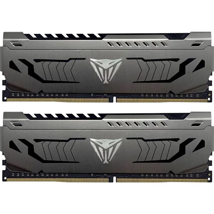 Patriot DDR4 - 16GB -3200 - CL - 16 - Dual Kit - memory, Viper Steel (grey, PVS416G320C6K)